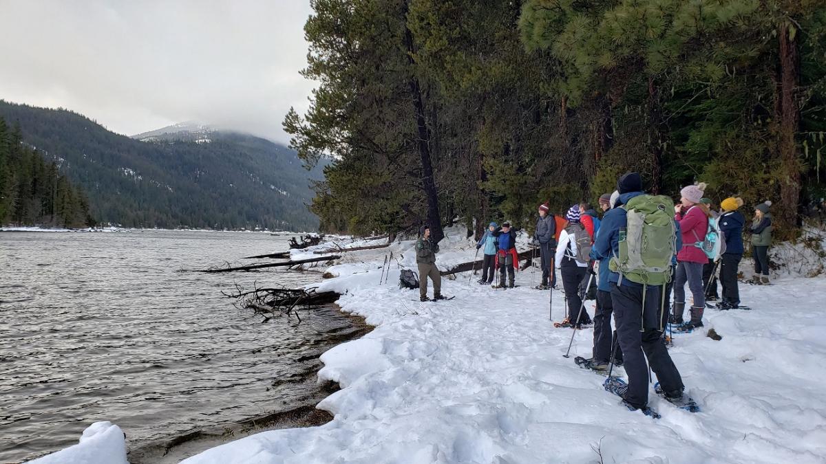 Guided Snowshoe Hike at Lake Wenatchee State Park Seattle Area Family